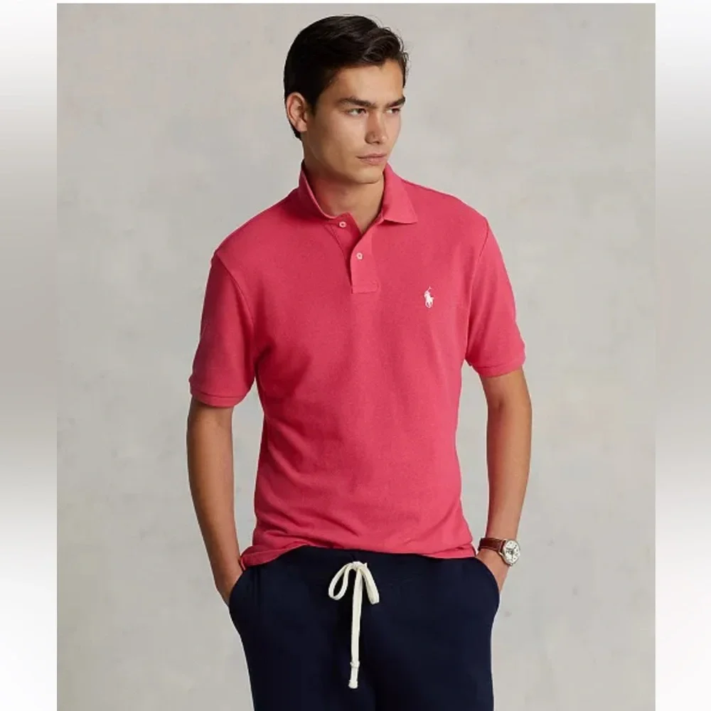 NWOT - Polo by Ralph Lauren Hot Pink Classic Polo Shirt